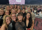 US Women’s Water Polo Team Attends Taylor Swift Concert At Olympic Venue